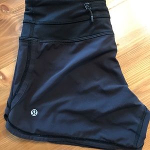 Black Lululemon shorts